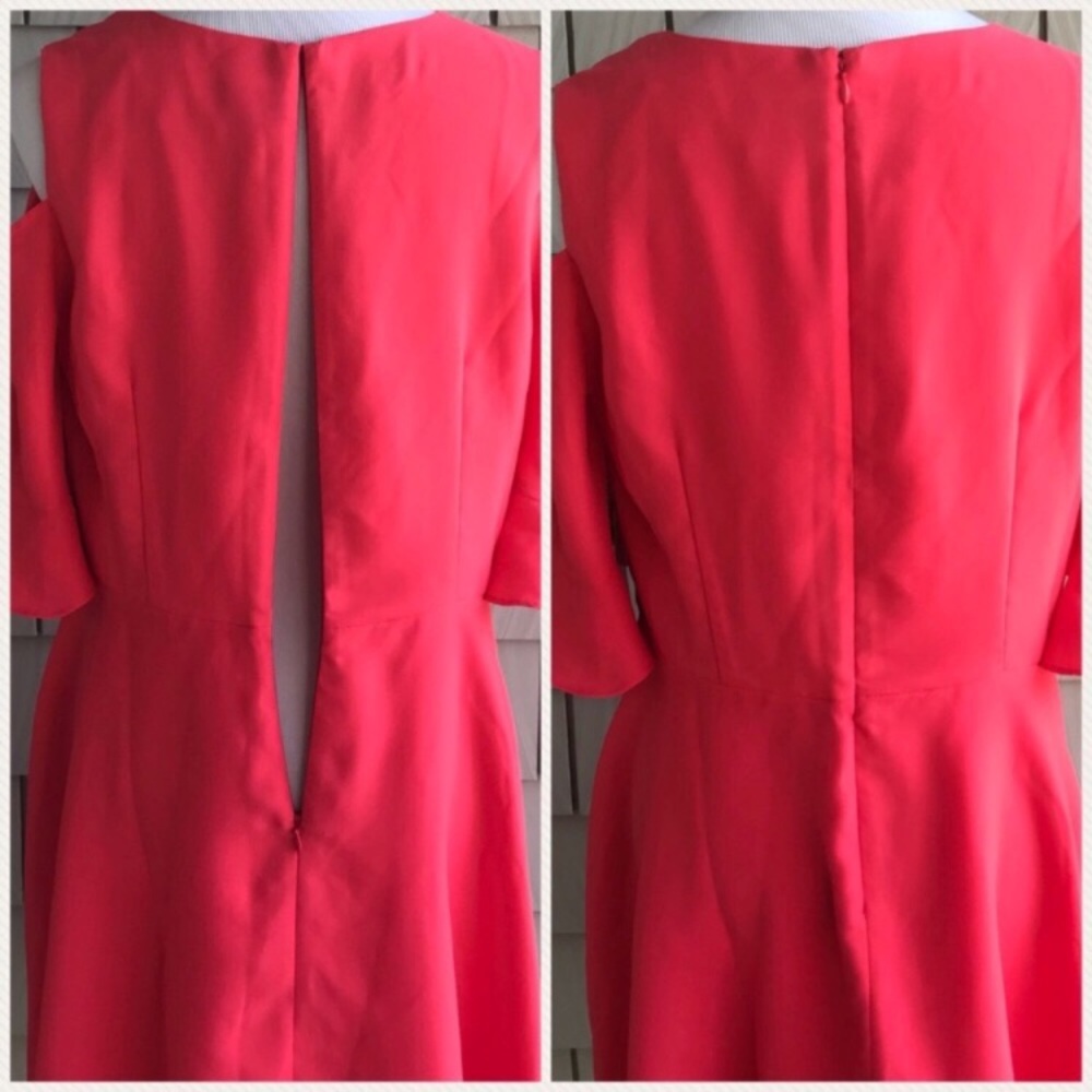 NWT CeCe Cold Shoulder Emma Dress Size 12 - Picture 4 of 8
